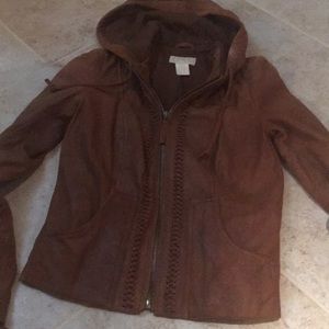 Urban outfitters leather suede jacket super soft